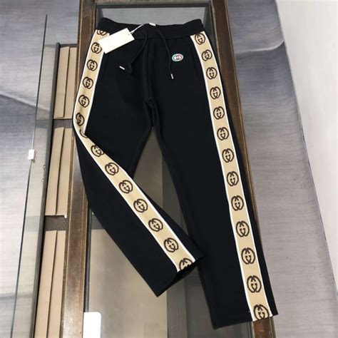 fake gucci sweatpants|gucci sweatpants for sale.